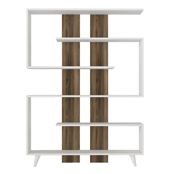 Hanah Home Rain - Blanco, Nogal